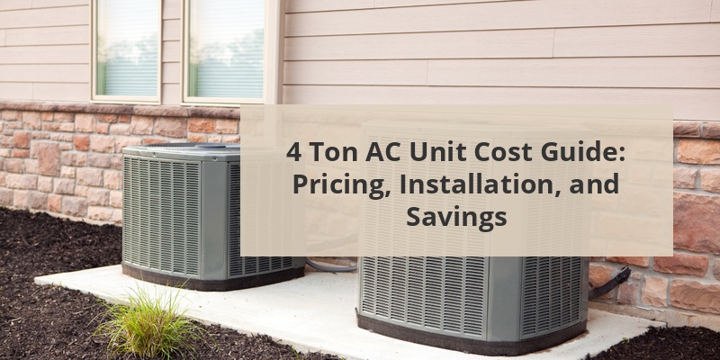 4 ton ac unit cost