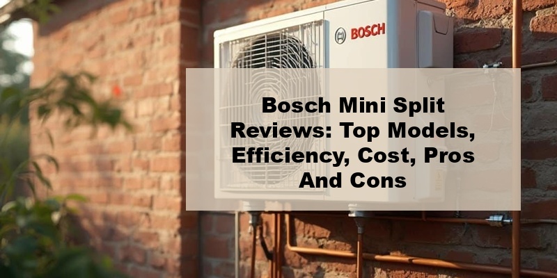 bosch mini split reviews