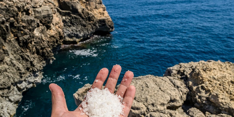 ocean water undrinkable salt concentration