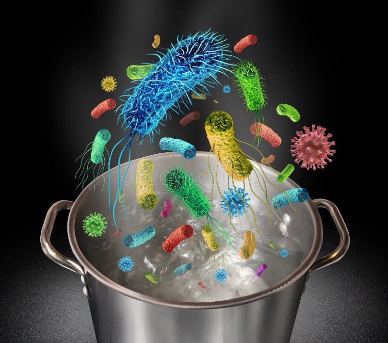 boiling water kills bacteria