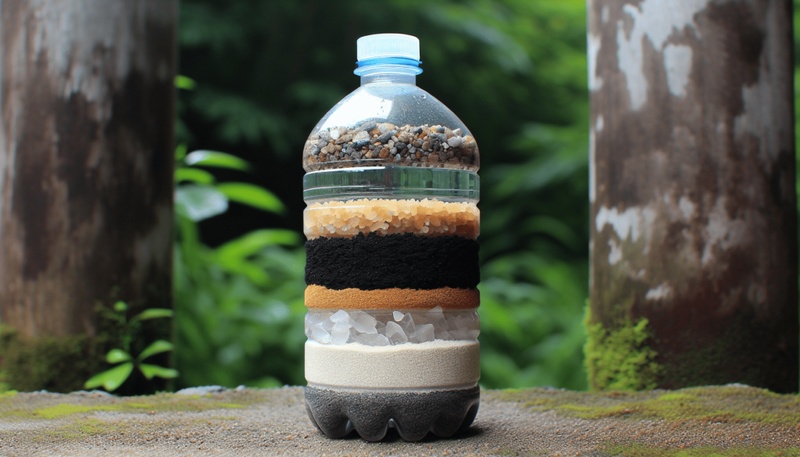 natural water filter materials