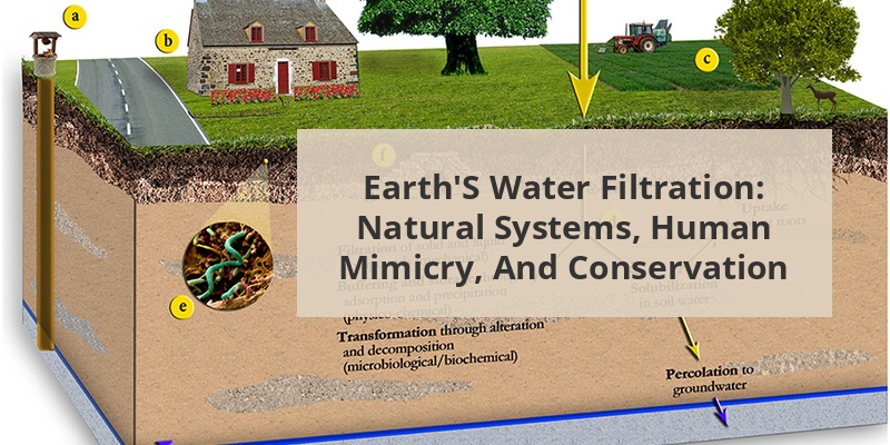 how does the earth filter water