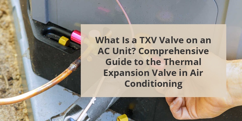 what is a txv valve on ac unit