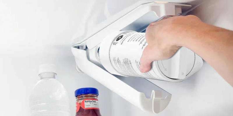 flushing water filter steps