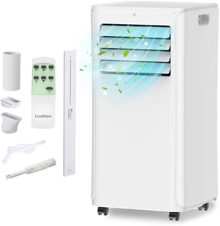 Coolblus Store Portable Air Conditioner 12000BTU for Rooms Up to 550 Sq.Ft 2025