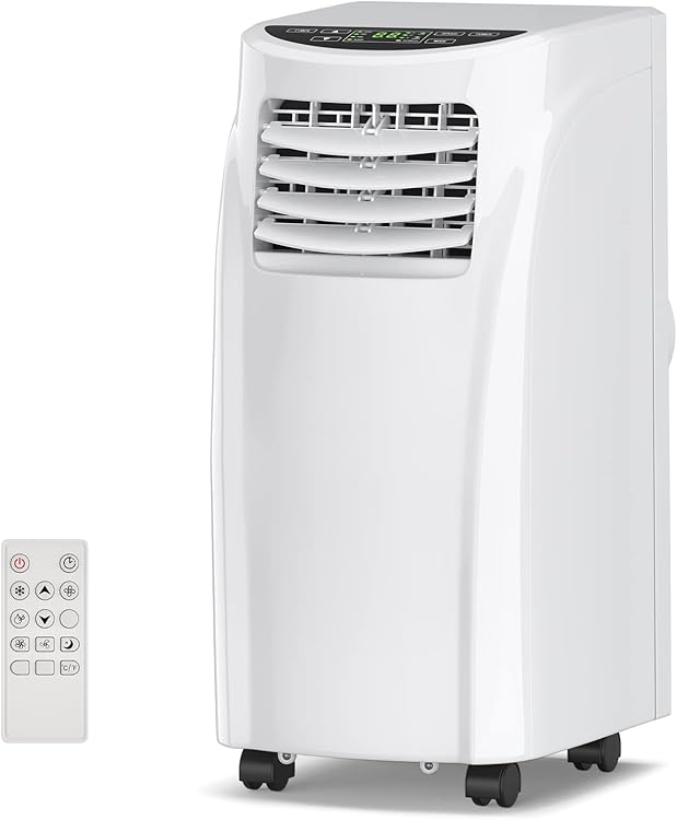 COSTWAY EP24619US Portable 8000 BTU Air Conditioner Review: Efficient Cooling With Dehumidifier 2025
