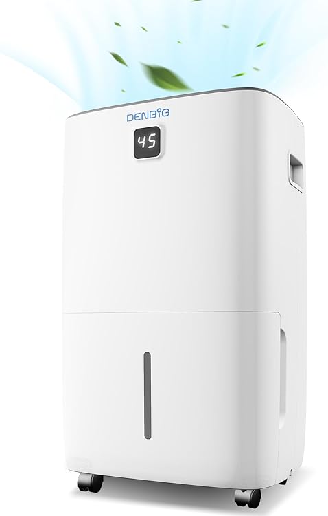 DENBIG D026p-50Pt3-P: Reliable 50-Pint Dehumidifier With Pump for Large Spaces 2025