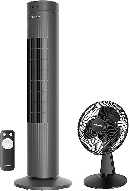 In-Depth Review of PELONIS 30-Inch Oscillating Tower Fan & 12-Inch Table Fan Bundle 2025