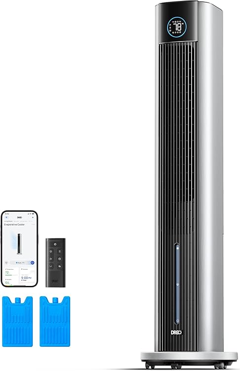 Dreo DR-HEC002s IceWind 712S Evaporative Air Cooler Review: Efficient 43” Cooling Fan for Home Comfort 2025