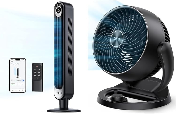 Dreo Smart Tower Fan WiFi Voice Control Review: Ultimate Cooling for Whole Rooms 2025