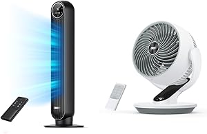 Dreo Tower Fan for Bedroom: Quiet 24ft/S Velocity Cooling With Smart Oscillation 2025