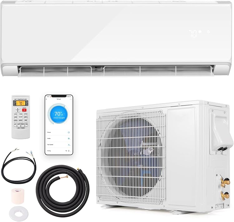 GLACER 21 SEER2 18000 BTU Mini Split AC & Heater Review: Efficient Climate Control for Medium Spaces 2025