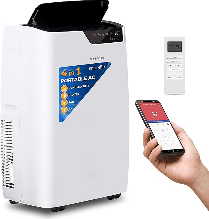 SereneLife Portable Air Conditioner 12000 BTU Review: Efficient 4-in-1 Climate Control for Medium Rooms 2025