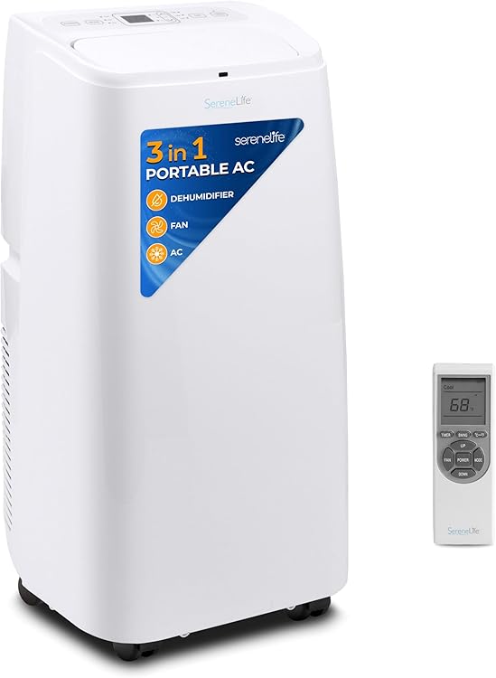 SereneLife SLPAC12 Portable Air Conditioner Review: Efficient Cooling and Versatile Indoor Comfort 2025