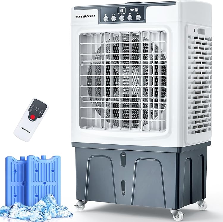 VAGKRI 2100CFM Evaporative Cooler Review: Versatile Cooling With Remote Control for Indoor and Outdoor Use 2025
