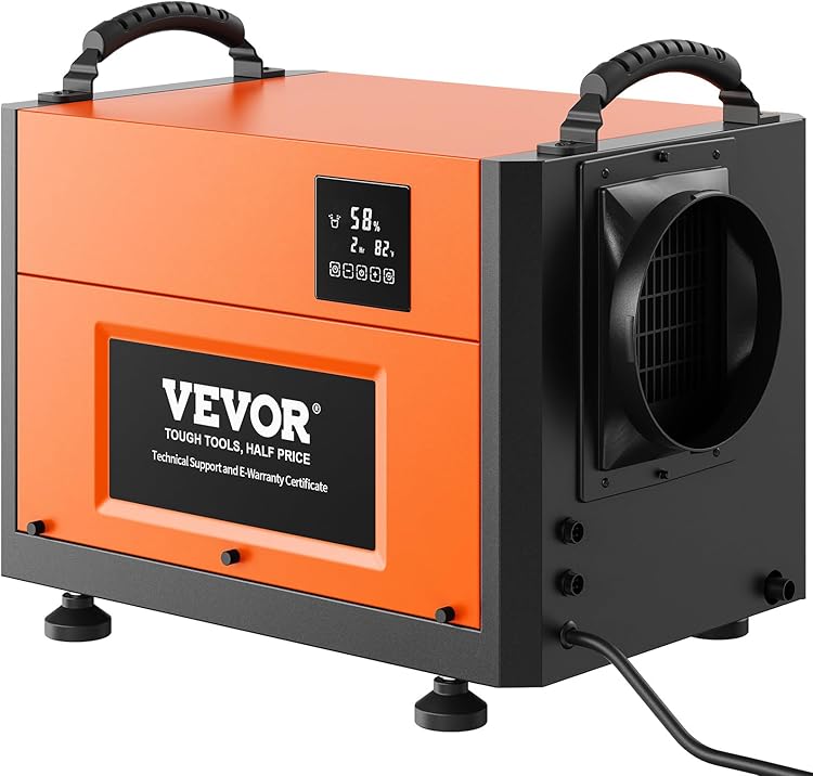 VEVOR 125 Pints Commercial Dehumidifier Review: Powerful Moisture Control for Large Spaces 2025